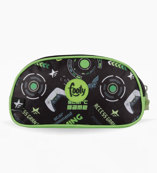 Cartuchera Footy Level Up con Luz Led Verde
