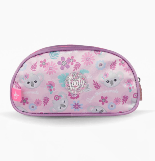 Cartuchera Footy Koala con Luz Led Rosa