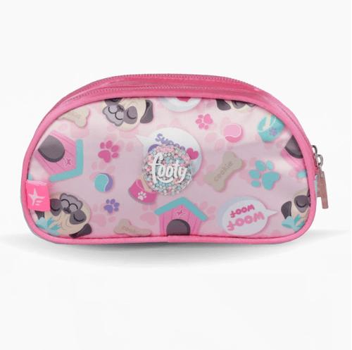 Cartuchera Footy Puppy con Luz Led Aqua