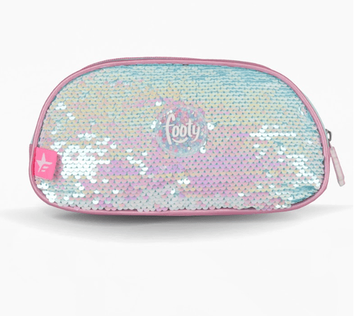 Cartuchera Footy Cool Friends con Luz Led Aqua