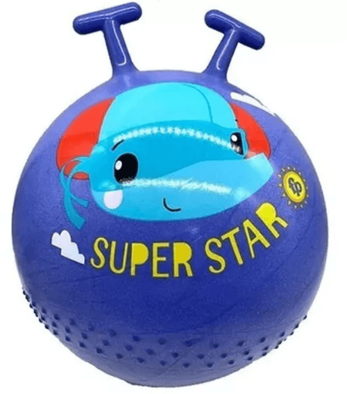 Saltarin Pelota con agarre- Azul