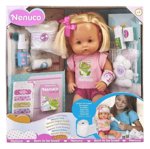 Muñeca Nenuco Cura Y Sana Con Accesorios