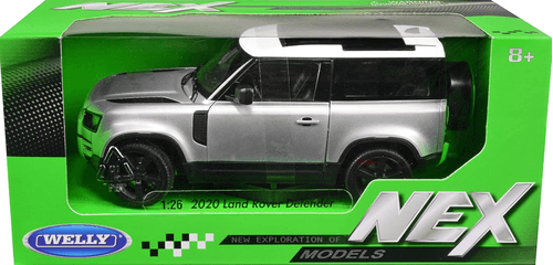 Land Rover Defender 2020 Escala 1:36 Gris