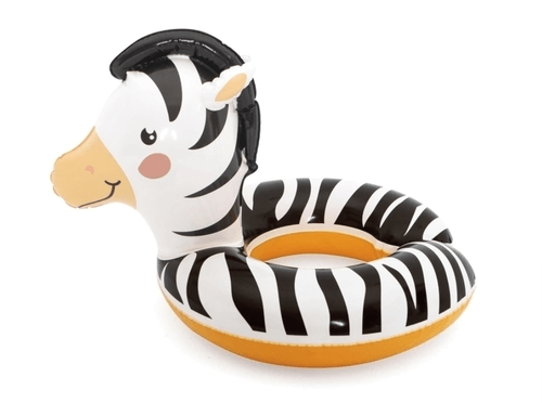 Salvavidas Flotador Inflable De Animales Cebra