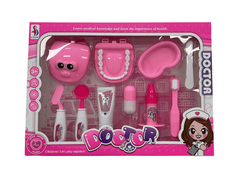 Caja Playset de Dentista Rosa