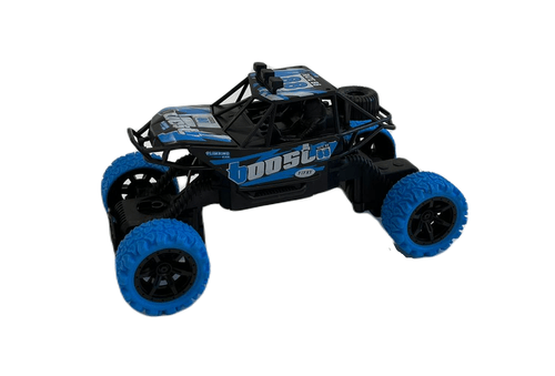 Auto a Radio Control Ruedas de Goma Chico Azul