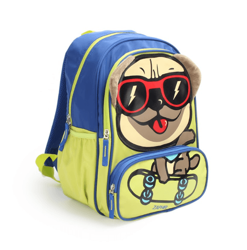 Mochila Espalda 14” Perrito Verde