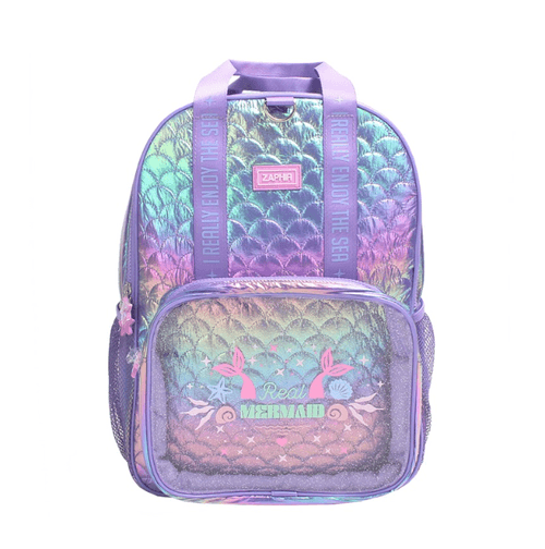 Mochila Espalda 16” Sirena Violeta