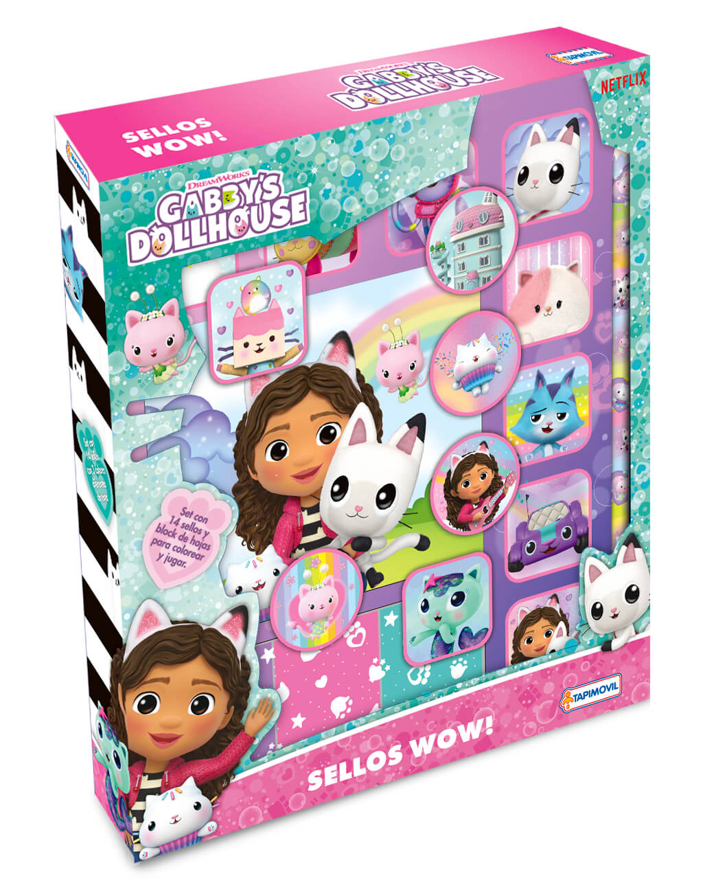 Sellos WOW! Gabby Doll House El Mundo del Juguete