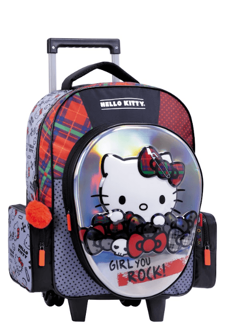 Mochila Carro 17" Hello Kitty Rock