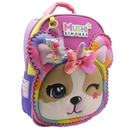 Mochila Espalda Simones Mushi 12” Rosa