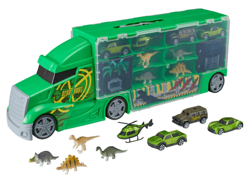 Teamsterz Camión Transporta Vehículos Beast Machines con Vehículos
