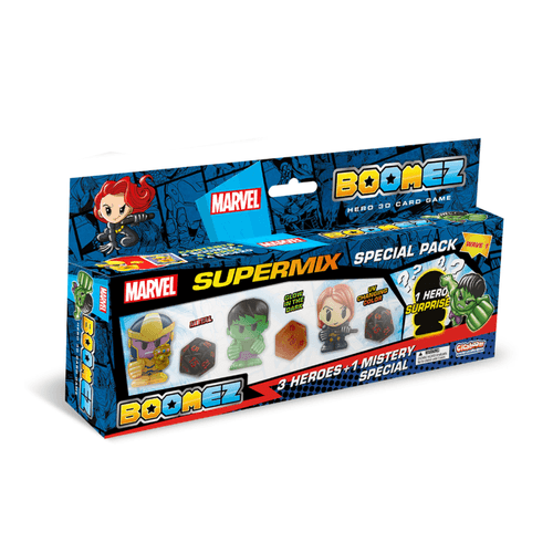 Set Figuras Boomez Marvel X4 Super Mix