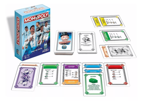 Juego De Mesa Monopoly Afa Cartas