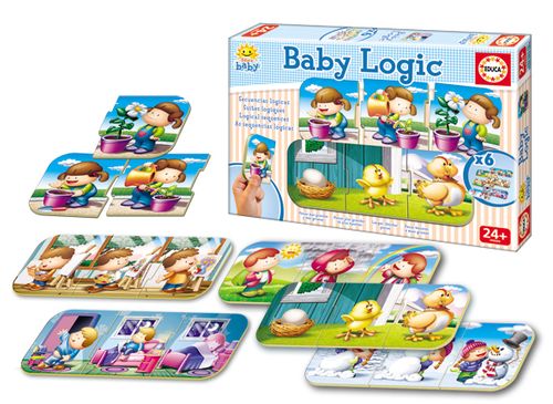 Rompecabezas X6 Infantil Educativo Baby Secuencias Logicas