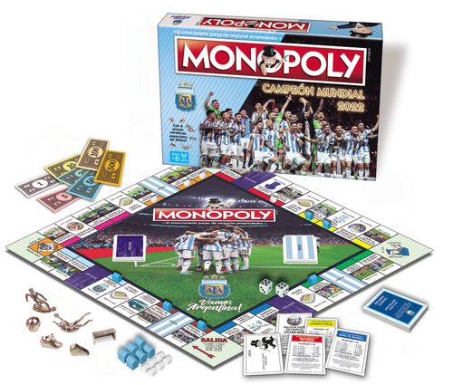 Juego De Mesa Monopoly AFA Campeon Mundial 2022