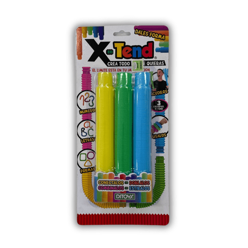 X-Tend Pack x3 Celeste Verde Amarillo