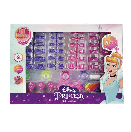 Set de Uñas Postizas Disney Princesas