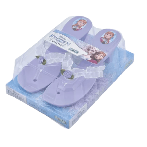 Zapatitos Frozen Disney Original Anna Con Flor
