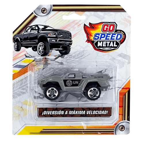 Camioneta Colección Go Metal Speed UN Gris