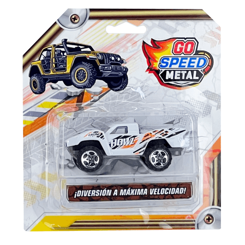 Camioneta Colección Go Metal Speed Howl Blanca
