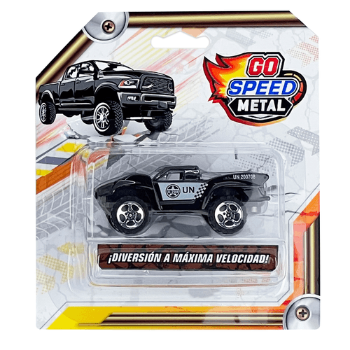 Camioneta Colección Go Metal Speed UN Negra