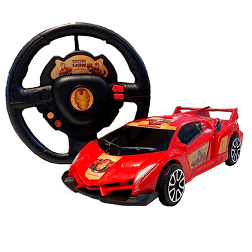 Vehículo Auto Radio Control Iron Man 24 Cm Original Marvel
