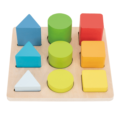 Juego Didáctico de Madera Tooky Toy Colores y Formas