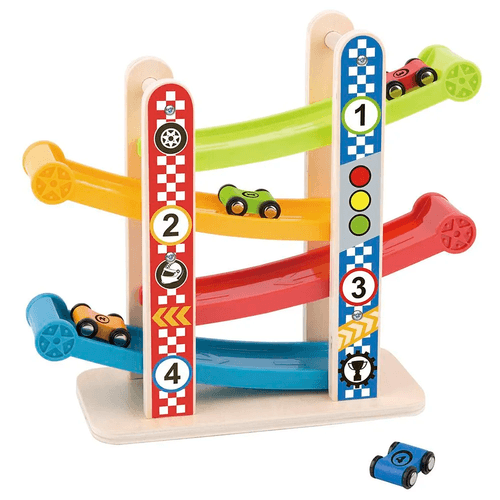 Juego Didáctico de Madera Tooky Toy Torre Deslizante