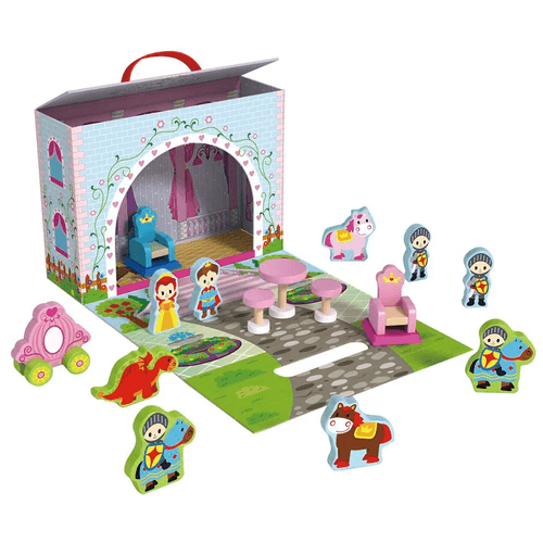 Juego Didáctico de Madera Tooky Toy Cuento de Princesas