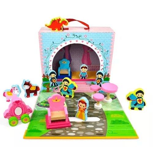 Juego Didáctico de Madera Tooky Toy Cuento de Princesas