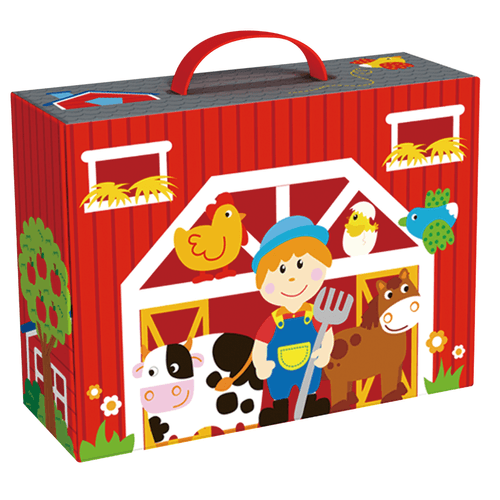 Juego Didáctico de Madera Tooky Toy Granja