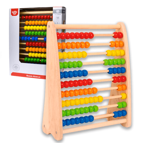 Juego Didáctico de Madera Tooky Toy Abáco