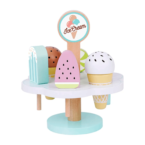 Juego Didáctico de Madera Tooky Toy Heladería