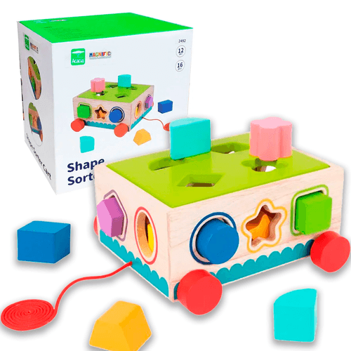 Juego Didáctico de Madera Tooky Toy de Encastre