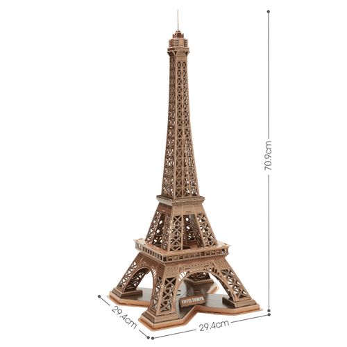 Cubic Fun Rompecabeza 3D National Geographic Torre Eiffel París 80  Piezas