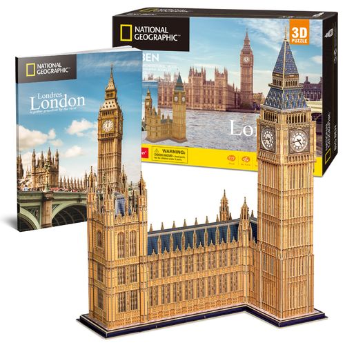 Cubic Fun Rompecabeza 3D National Geographic Big Ben Londres 94  Piezas