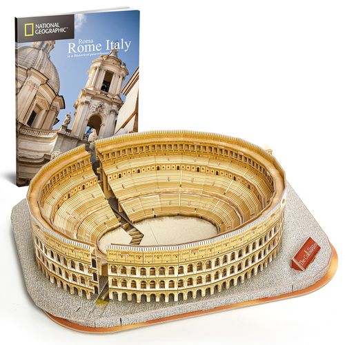 Cubic Fun Rompecabeza 3D National Geographic El Coliseo Roma 131 Piezas
