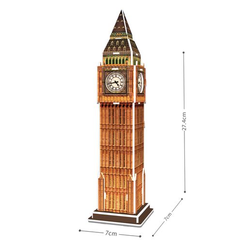 Cubic Fun Rompecabeza 3D Big Ben Londres 13 Piezas