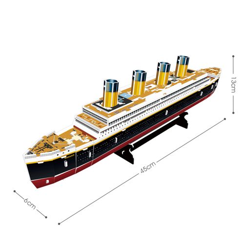 Cubic Fun Rompecabeza 3D Barco Titanic 35 Piezas