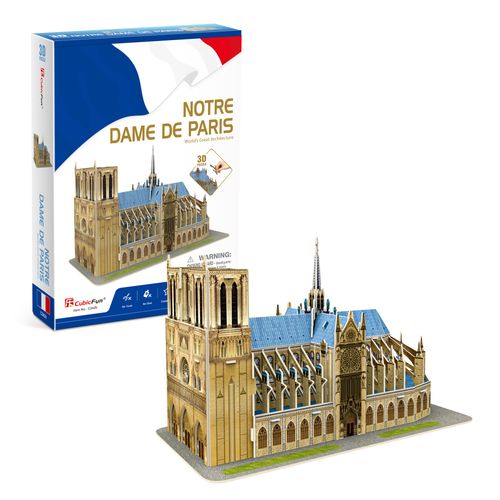 Cubic Fun Rompecabeza 3D Notre Dame Paris 53 Piezas