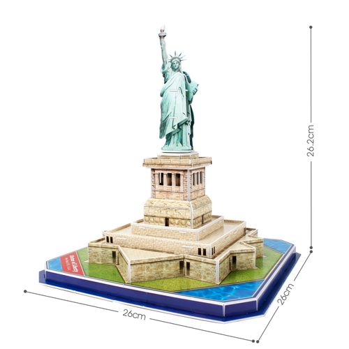 Cubic Fun Rompecabeza 3D Estatua de la Libertad 39 Piezas