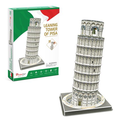 Cubic Fun Rompecabeza 3D Torre de Pisa 27 Piezas