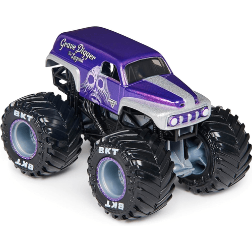 Camión Coleccionable Monster Jam 1:64 Grave Digger Azul