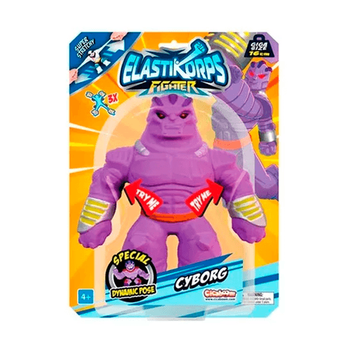 Figura Flexible Elastikorps Stretch 16 cm Cyborg