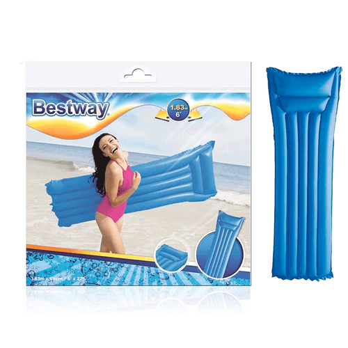 Colchoneta Inflable Lisas 180 x 70 Cm Celeste