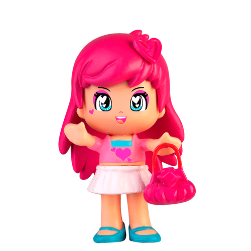 Pinypon Figuras Individual Serie Emociones Rosa