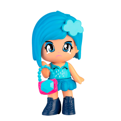 Pinypon Figuras Individual Serie Emociones Celeste
