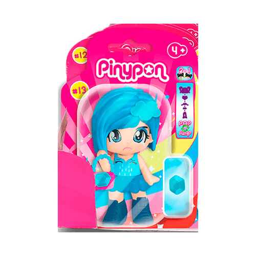 Pinypon Figuras Individual Serie Emociones Celeste