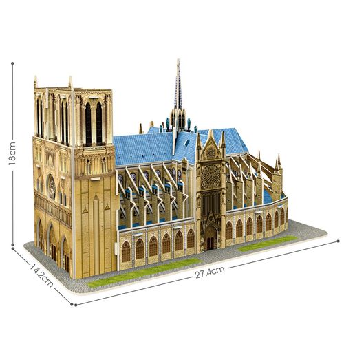 Cubic Fun Rompecabeza 3D Notre Dame Paris 53 Piezas